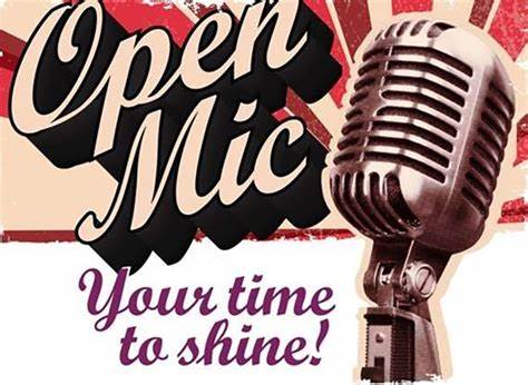 open mic infographic
