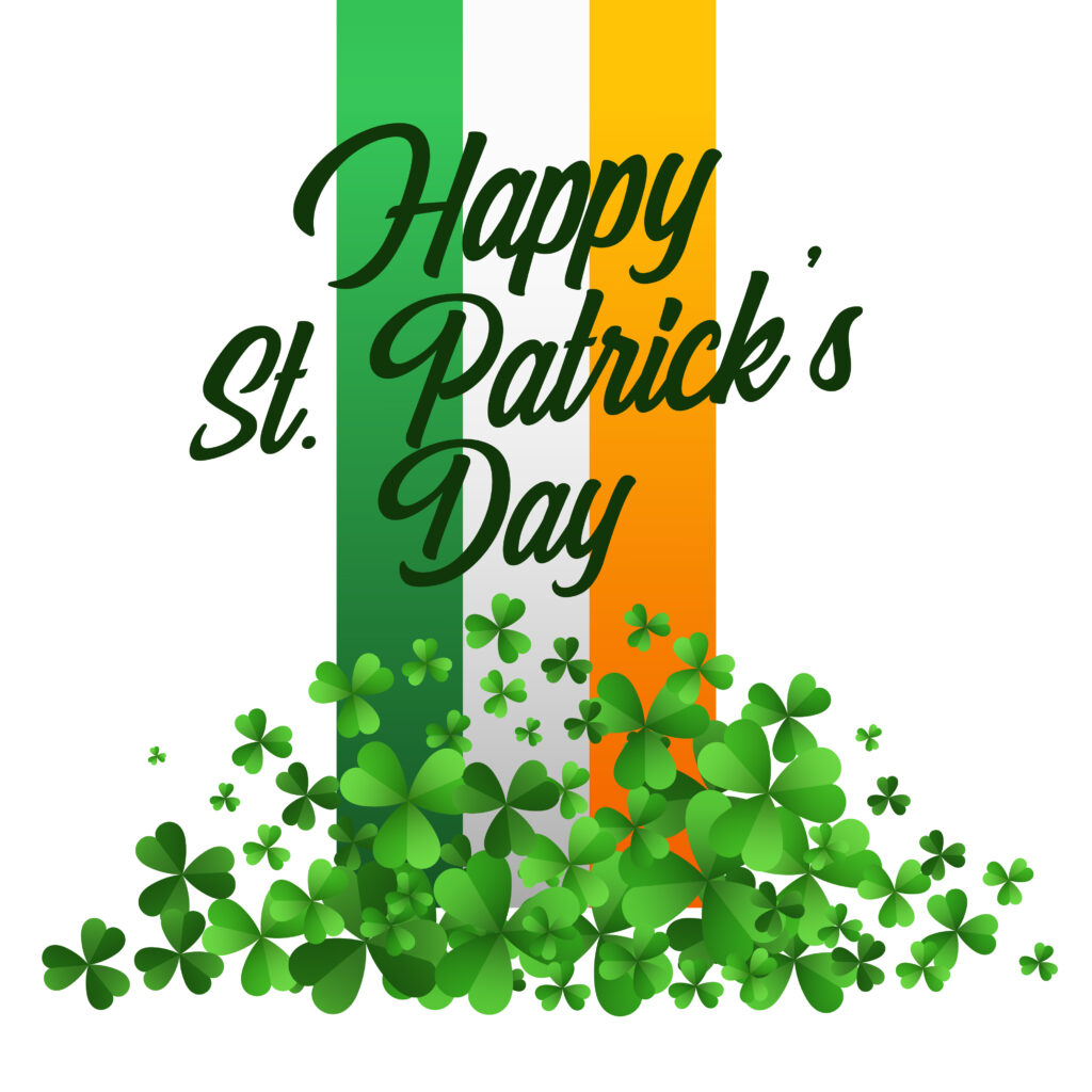 vector happy st patrick s day celebration background